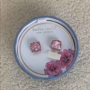 Bella Jack Pink Earrings